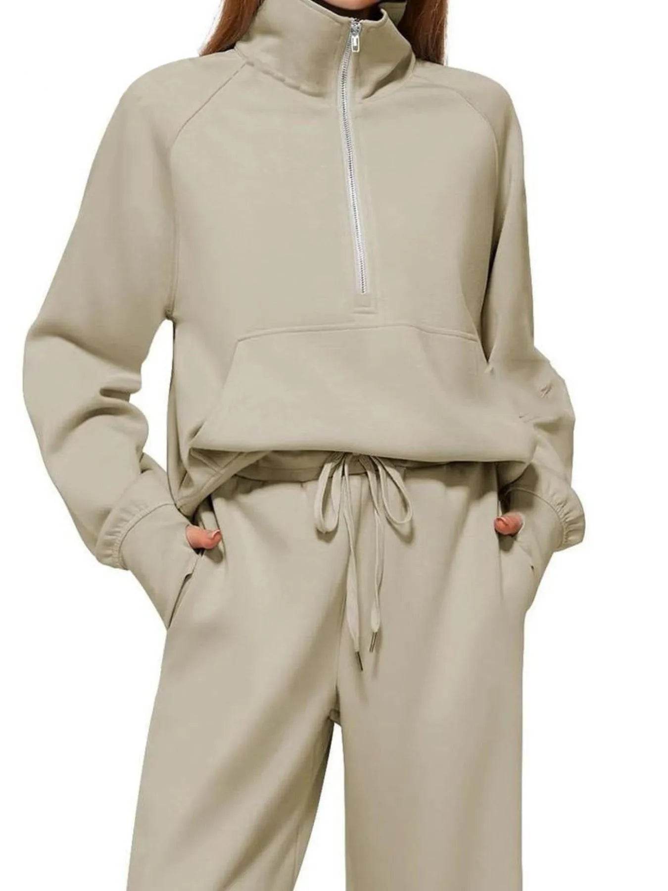 Half Zip Long Sleeve Top and Pants Set Trendsi d4db8f26-681d-4f63-85e0-9897e347980f-Max-Origin