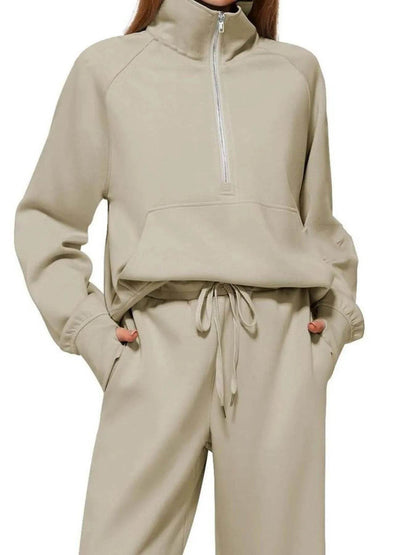 Half Zip Long Sleeve Top and Pants Set Trendsi d4db8f26-681d-4f63-85e0-9897e347980f-Max-Origin