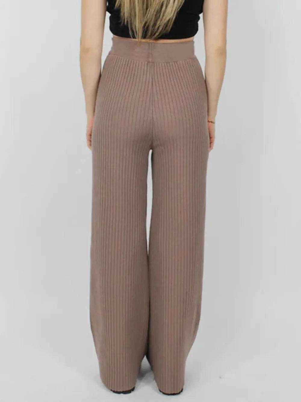 Ribbed Wide Leg Sweater Pants Trendsi d4e0671e-f306-41ee-9b4d-203baa58df35-Max