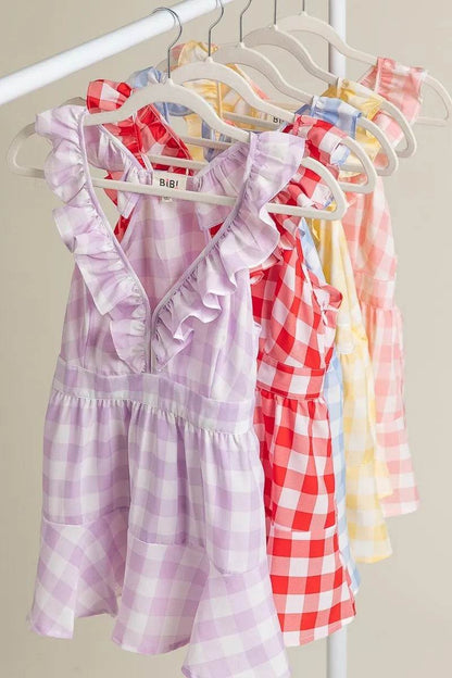 BiBi Ruffled Neckline Sleeveless Check Plaid Peplum Top Trendsi d5be43f860214b32b0f6f82a7a74c6b9-Max-Origin