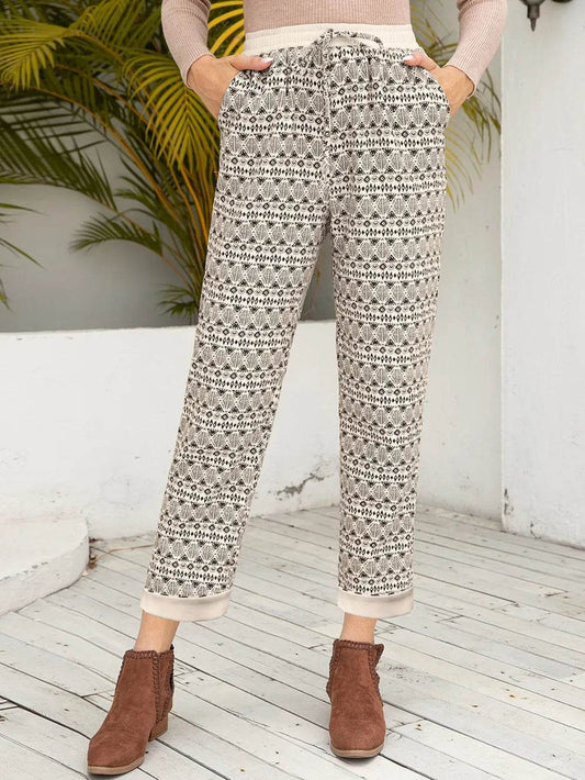 Ivy Lane Tied Printed Pants with Pockets Black Trendsi d5e36e2e-bf97-4ae0-ac34-9320259b2084-Max