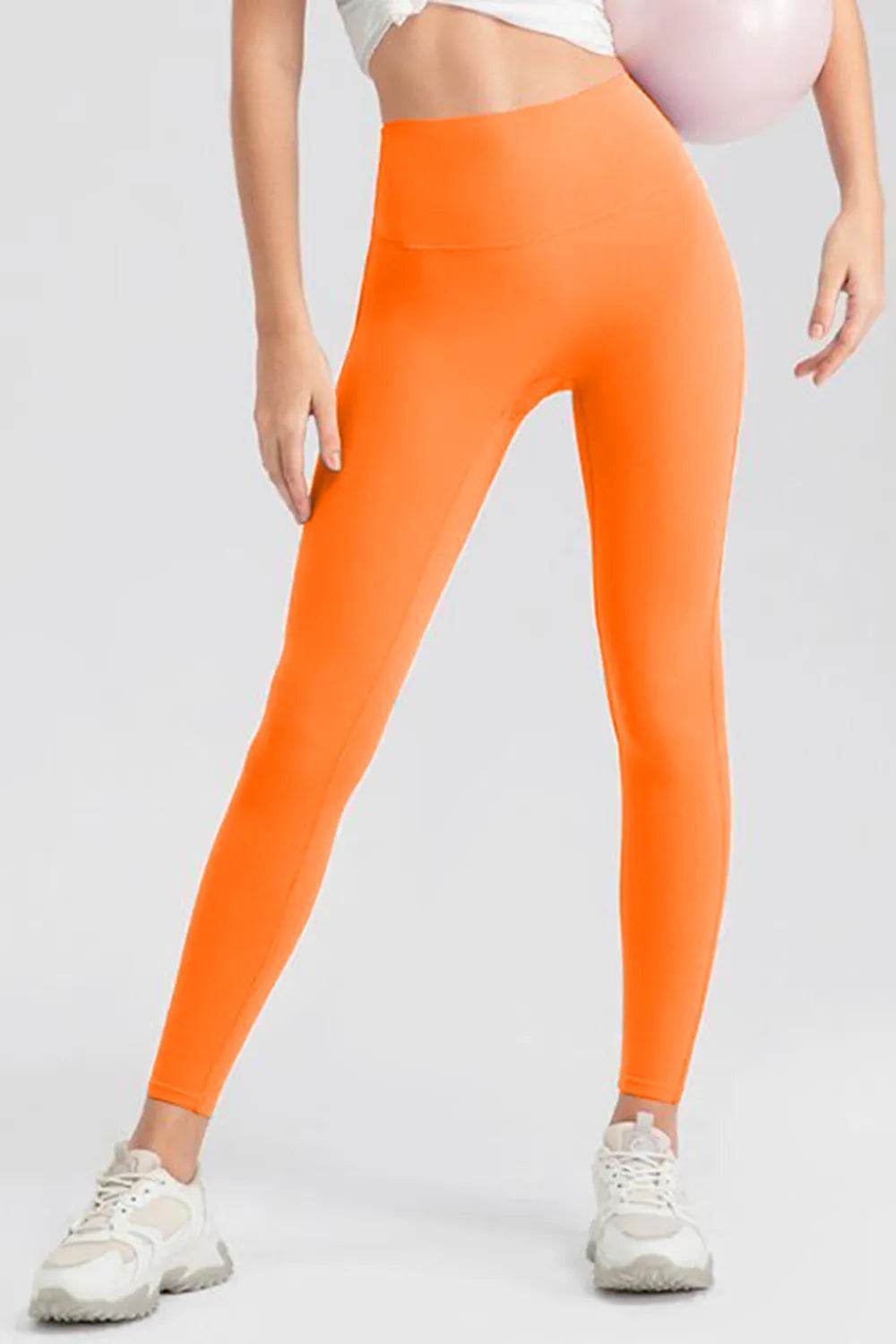 High Waist Skinny Active Pants Orange Trendsi d6b4c370-ff46-4660-95b2-00e837c49a68-Max
