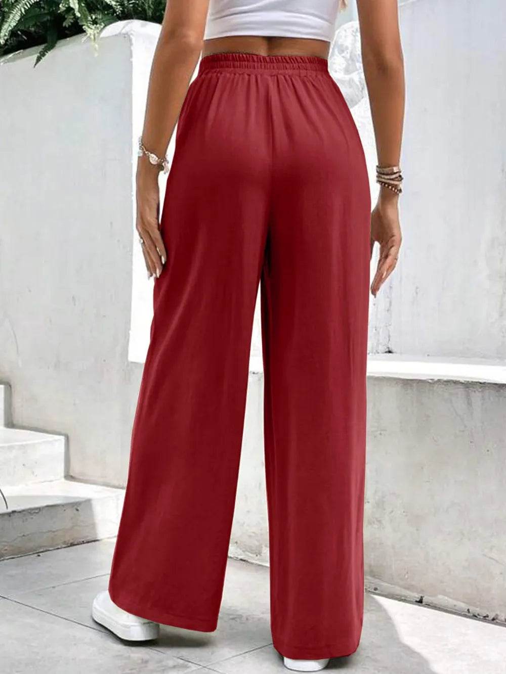 High Waist Wide Leg Pants with Pockets Trendsi d72eebee-4237-4b1a-9d54-d65d78d16e2e-Max