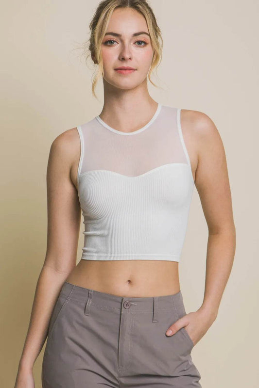 Love Tree Round Neck Ribbed Cropped Mesh Tank Off White Trendsi d73c4ce9-c3b7-49a1-8dfa-3328b9f0fa19-Max