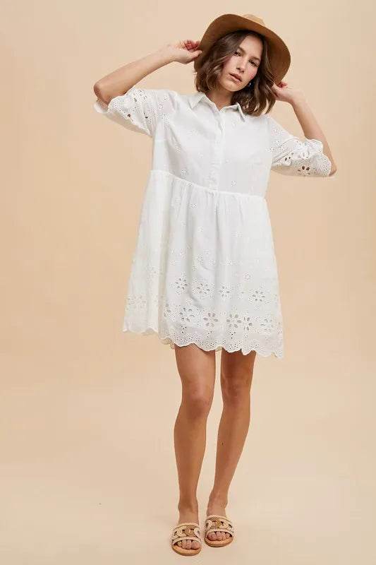Annie Wear Embroidered Scallop Edge Detail Mini Shirt Dress Trendsi d7512314f76744dd90bc918994731017-Max-Origin