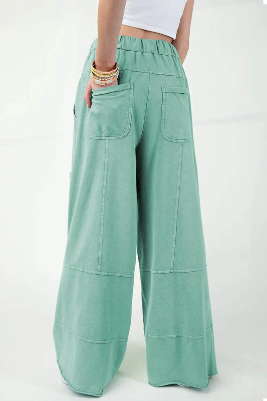 Mineral Wash Exposed Seam Drawstring High Waist Wide Leg Cargo Pants Trendsi d7ae17eb-7e99-4ec0-a2d4-19194678faa3-Max-Origin