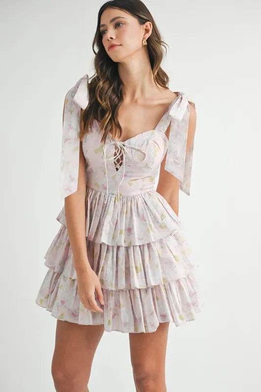 MABLE Floral Print Shoulder Tie Layered Mini Dress Trendsi d7fb0dfe9b5b4ea588b96d142da05e82-Max-Origin