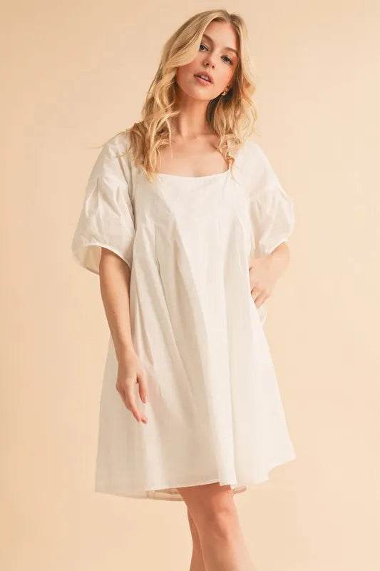 Aemi + Co Square Neck Babydoll Dress with Pockets Trendsi d870012d76ec49d3ba8a96d847a5d0a7-Max-Origin