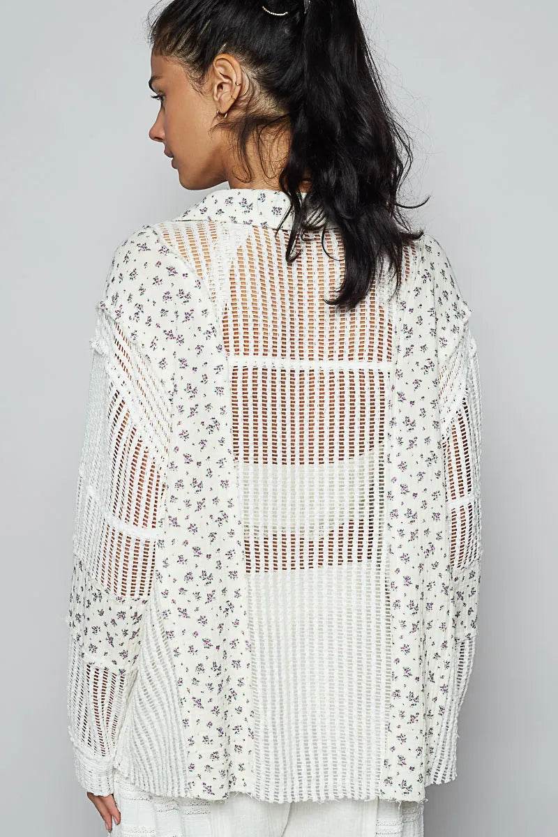 POL Floral Crochet Patchwork Long Sleeve Shirt Trendsi d8841507-746d-4554-bfb2-020e85f3f5f8-Max-Origin
