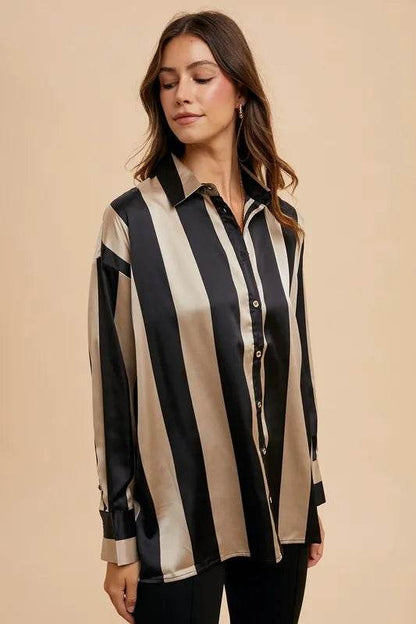 Annie Wear Striped Dropped Shoulder Button Up Shirt Trendsi d8d81a92-561c-4b92-8c9e-b9561e9dad9d-Max
