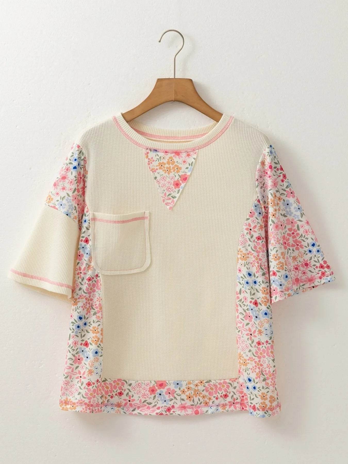 Floral Round Neck Relaxed Fit T-Shirt Trendsi d8f0ef9936b948d3ab3d0065aa3f9fb1-Max-Origin