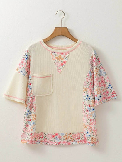 Floral Round Neck Relaxed Fit T-Shirt Trendsi d8f0ef9936b948d3ab3d0065aa3f9fb1-Max-Origin