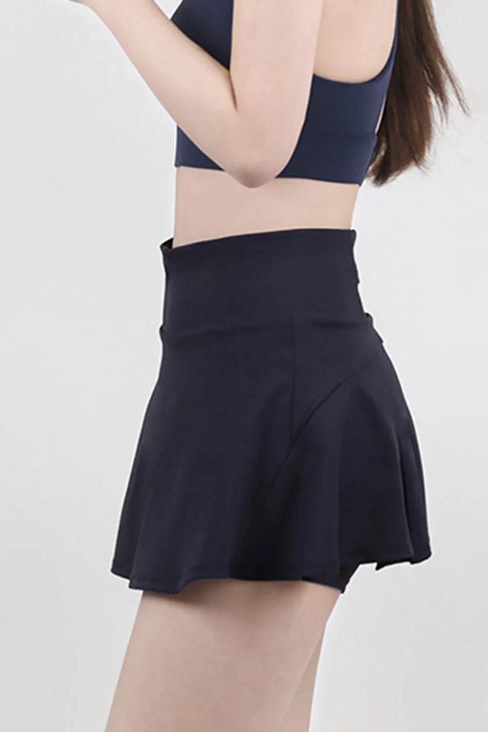 High Waist Pleated Active Skirt Trendsi d90a64cf-1b4b-46f7-a09a-c3d8e3467a9f-Max