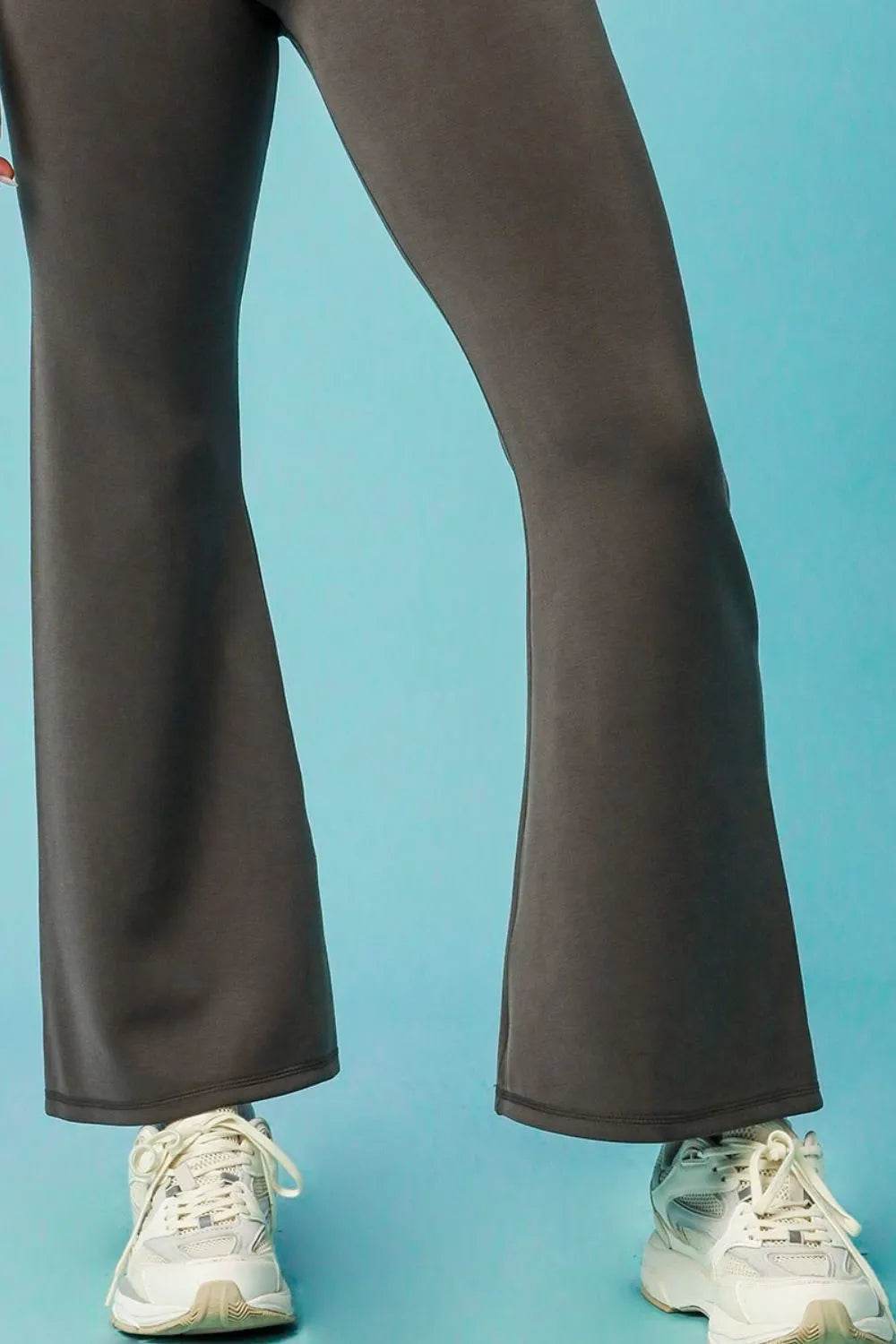 Umgee High-Waisted Flare Leggings Trendsi d93392f8-bd04-4072-9772-960f872df8a3-Max-Origin