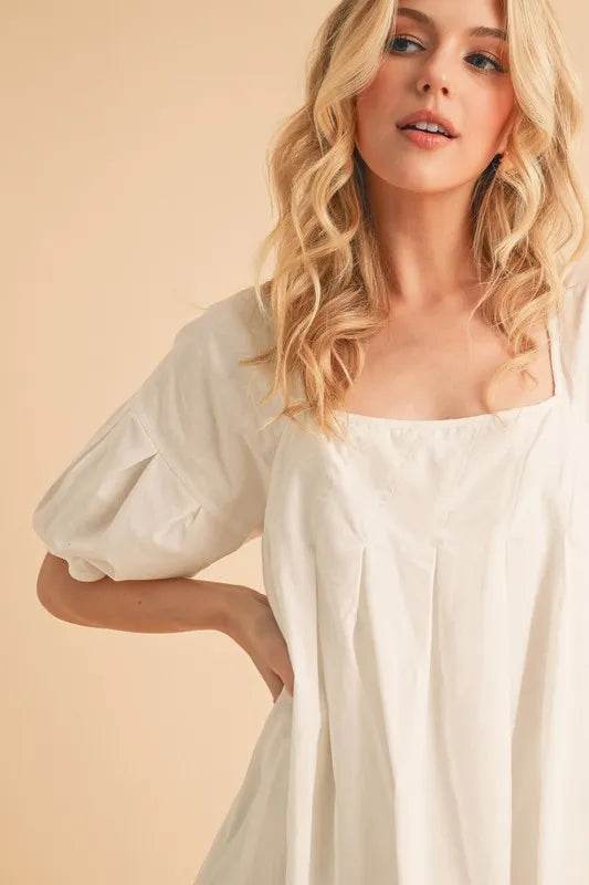 Aemi + Co Square Neck Babydoll Dress with Pockets Trendsi d97b28f344bd4cd1a6479a3c9903c1dc-Max-Origin