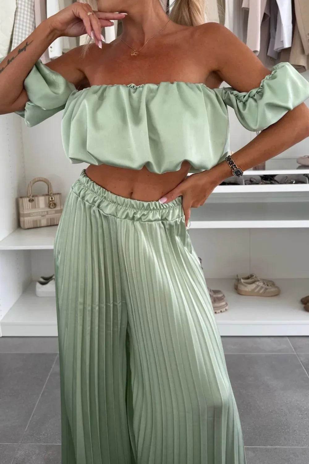 Off-Shoulder Top and Pleated Pants Set Matcha Color Trendsi d9bbf41e-f0e8-41d5-8f76-64a56954ef2e-Max-Origin
