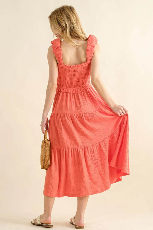 And The Why Smocked Ruffled Tiered Dress Trendsi da4466e7-d015-4915-a2f9-e4d4f8250309-Max