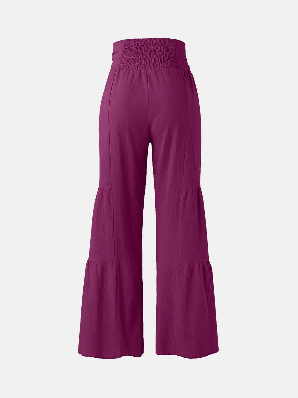 Tied Ruched Wide Leg Pants Trendsi da787258-65ed-4573-99c9-183c6f0b06ab-Max