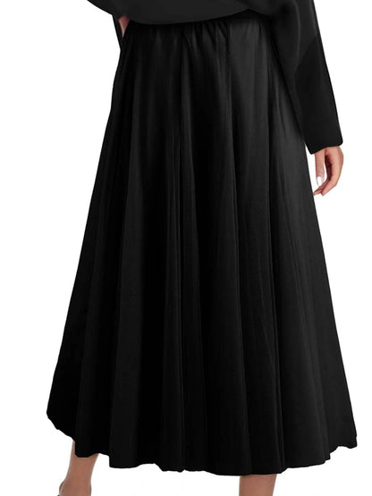 High-Waisted Midi Skirt Trendsi da7d23a23de54369b6921a5c696f8b88-Max-Origin