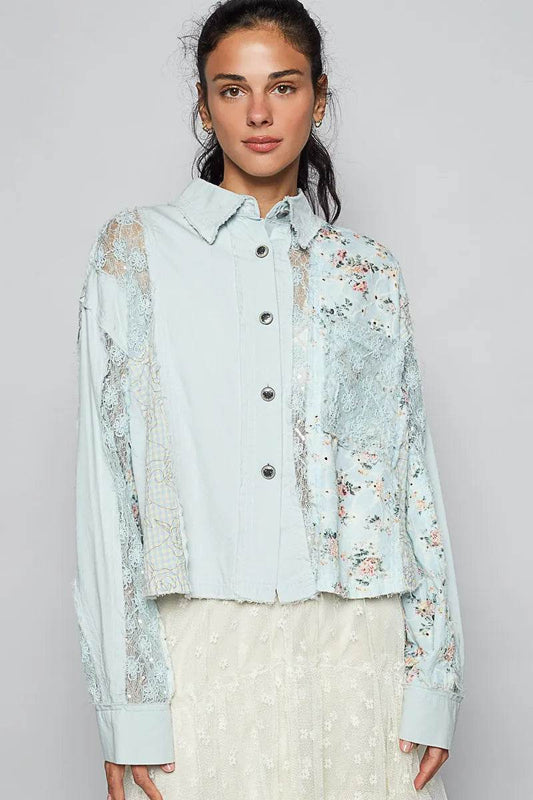 POL Floral Long Sleeve Shirt with Lace Panel Details Pastel Blue Trendsi dacefeea-3b17-43f8-8450-a6c0bcbde3b6-Max-Origin