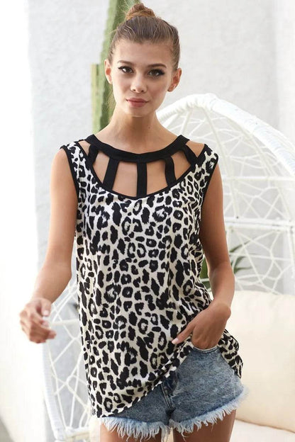 BiBi Leopard Printed Soft Rib Knit Front Sut Out Top Trendsi dbd0d422926b421f85df8d684b4f6f24-Max-Origin