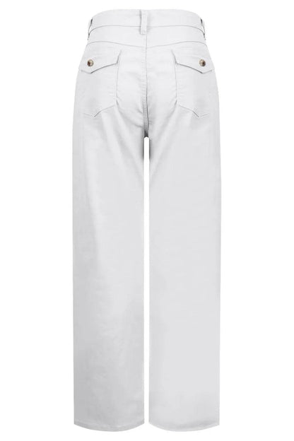 High Waist Jeans with Pockets Trendsi dcb55386-7bdf-492f-865f-dfc011f98899-Max