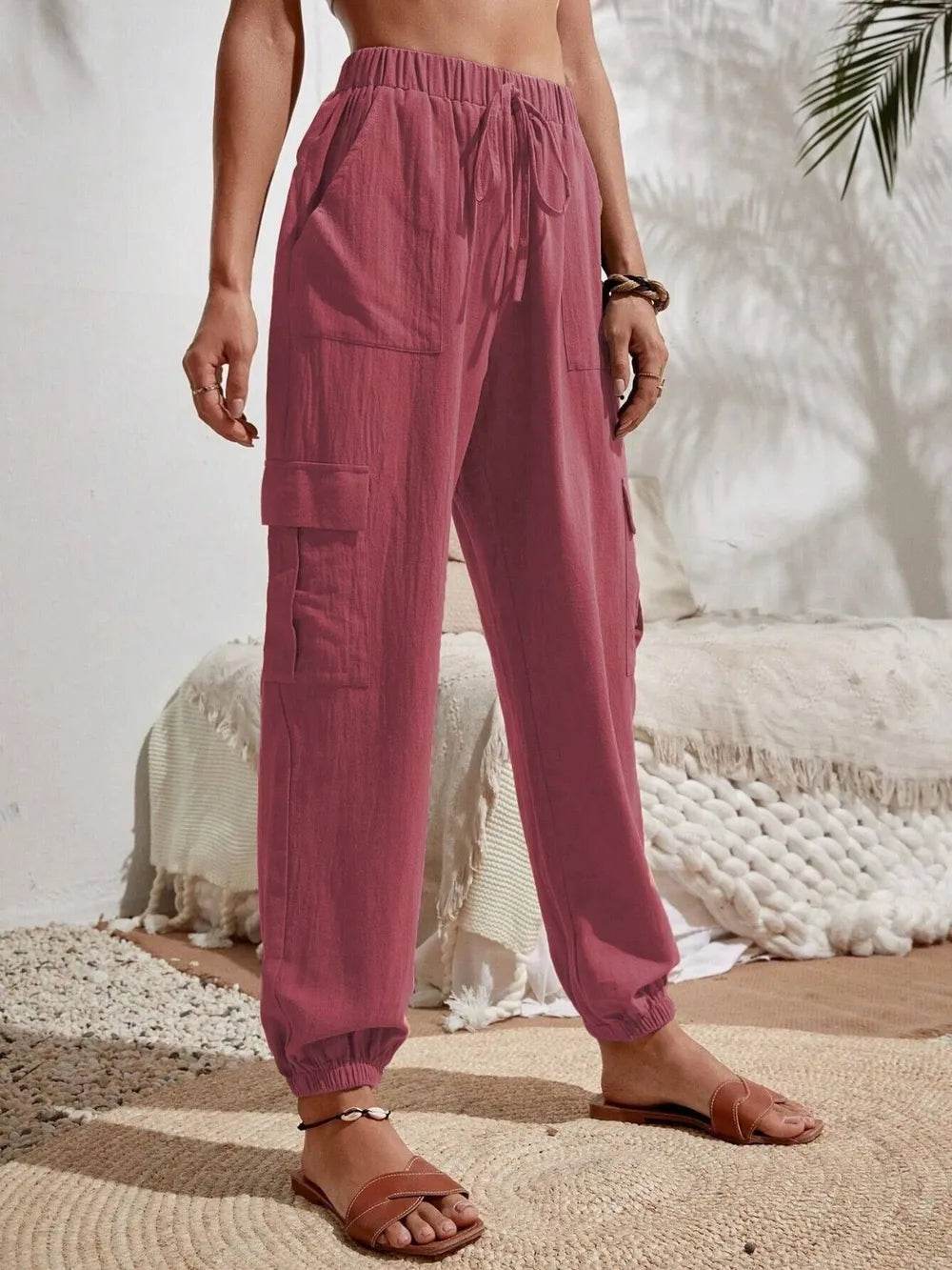 Drawstring Joggers with Cargo Pockets Trendsi dcb85730-de8d-416b-8c30-390f0ecee352-Max