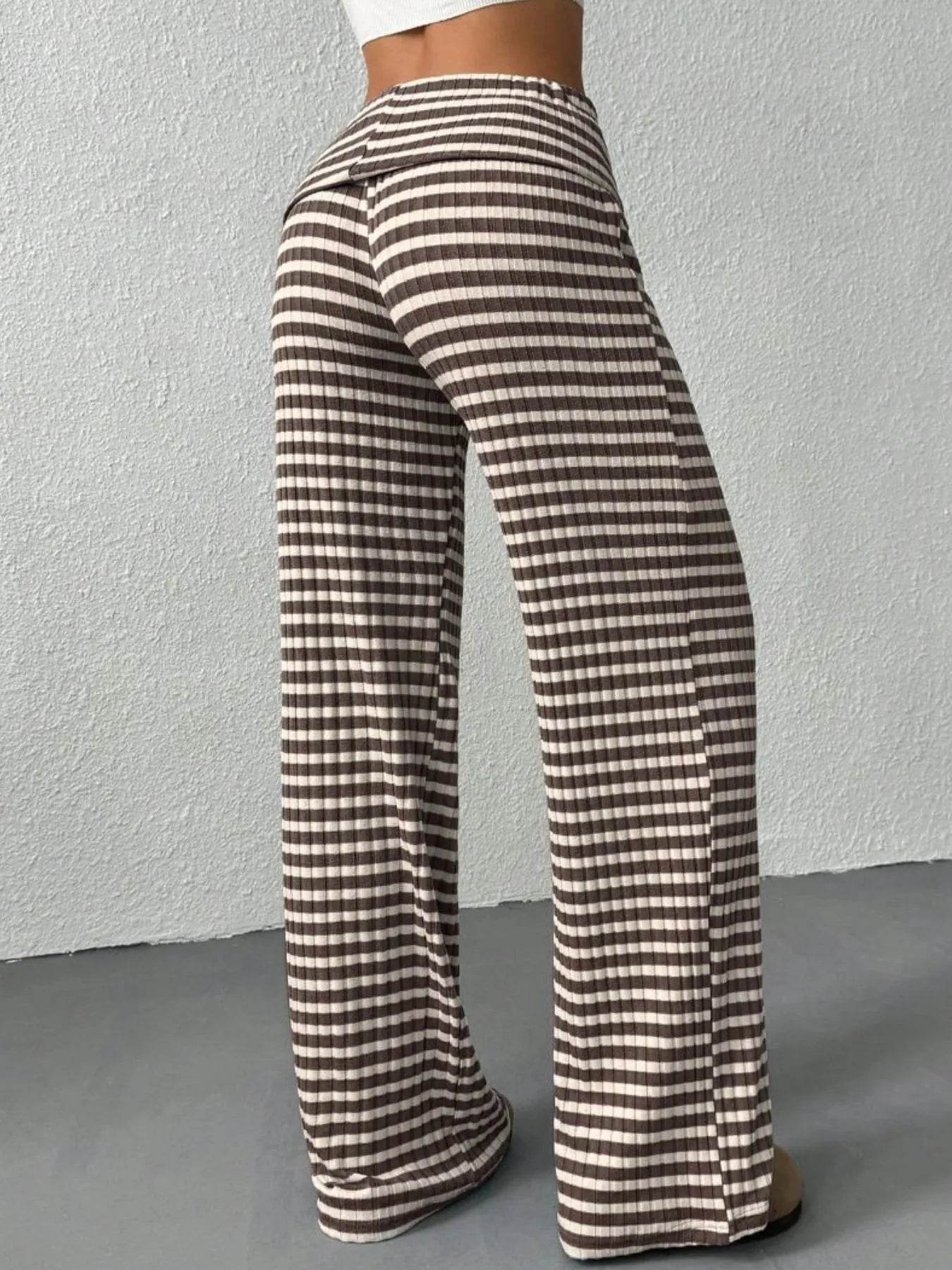 Striped Wide Leg Pants Trendsi dd054524-9f31-480e-ab92-71ade4b5fa40-Max-Origin