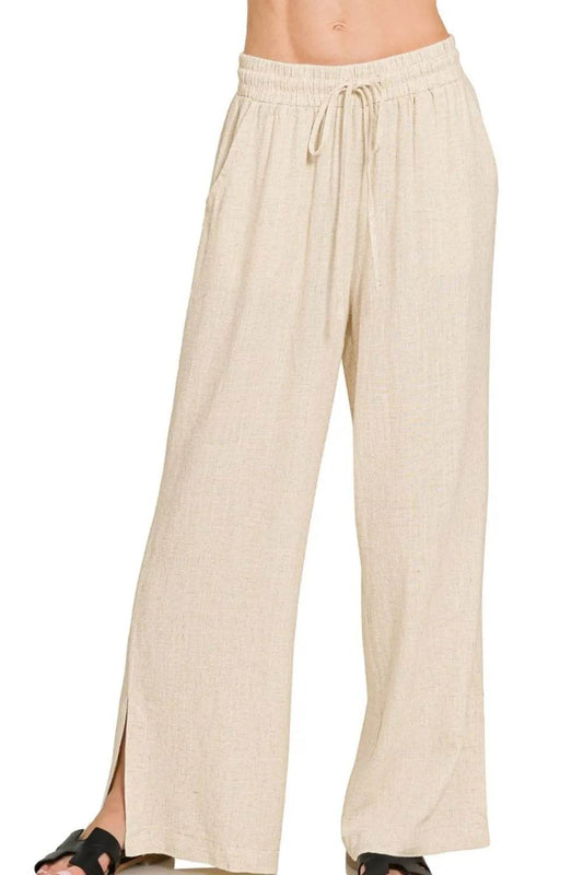 Zenana Linen Drawstring Pants OATMEAL Trendsi dd743c78-7a97-4804-8b88-6f4bf399abab-Max-Origin