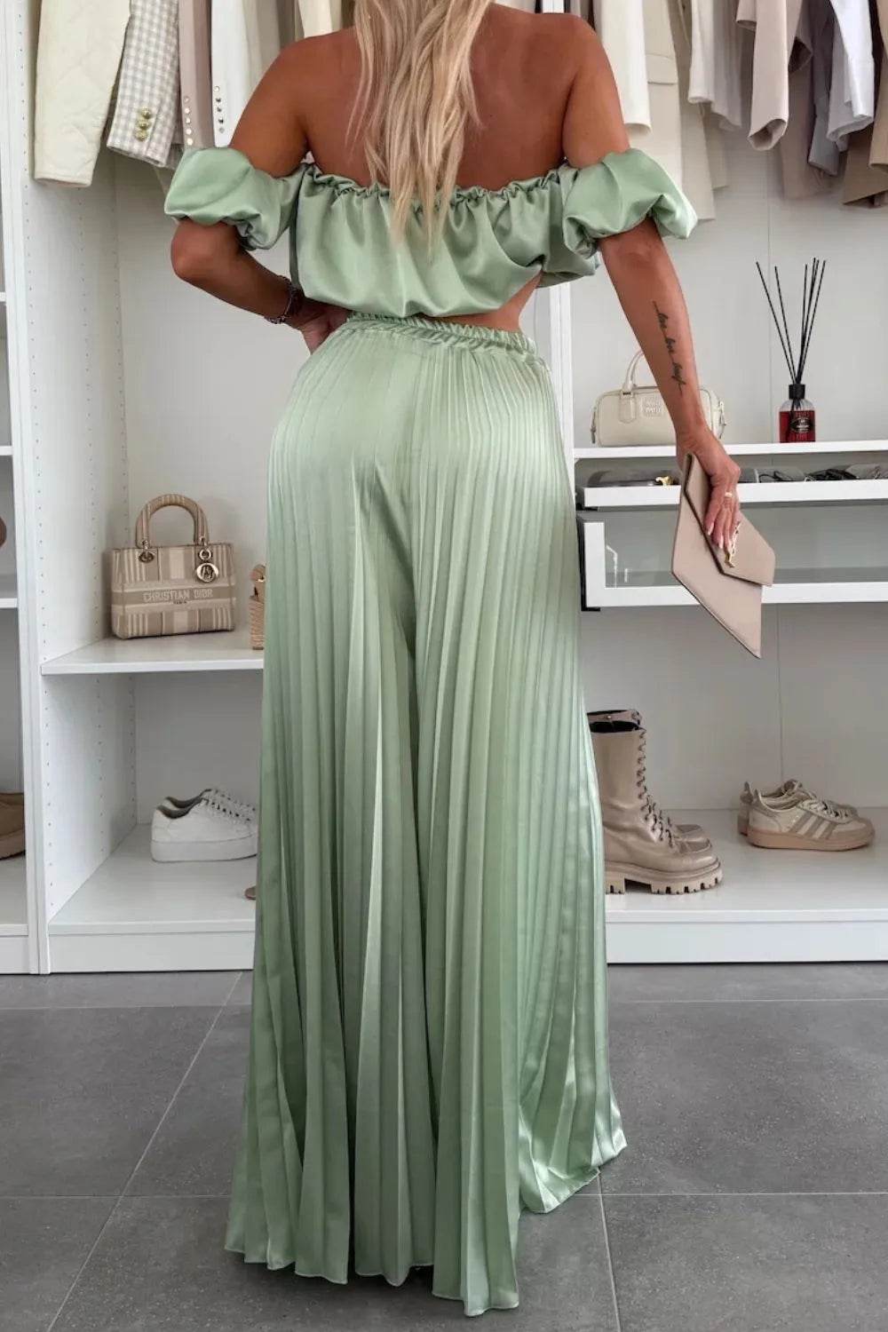Off-Shoulder Top and Pleated Pants Set Trendsi dd7d6f93-6d8c-4a58-81a8-940f215ce977-Max-Origin