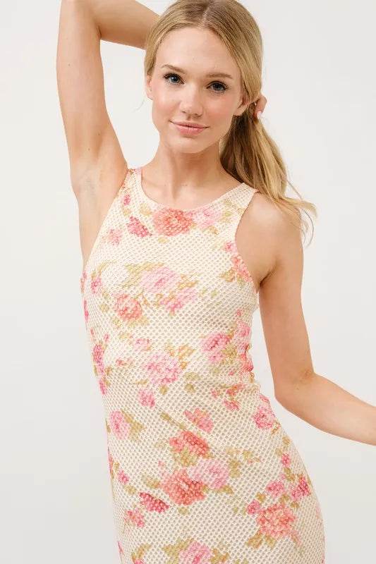 And The Why Floral Fishnet Bodycon Midi Dress Trendsi dd805e767db9418eaf731dc76b30bf29-Max-Origin