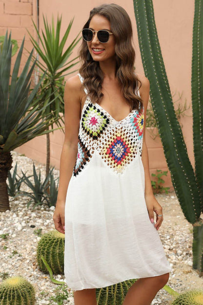 Openwork Sleeveless Embroidery Dress Trendsi dd89f05f83b347a3ba1631e390b79139-Max