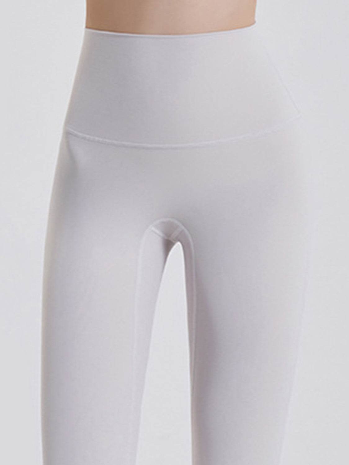 Wide Waistband Sports Leggings Trendsi ddf030f16ac6413eb316dc598e2ae274-Max
