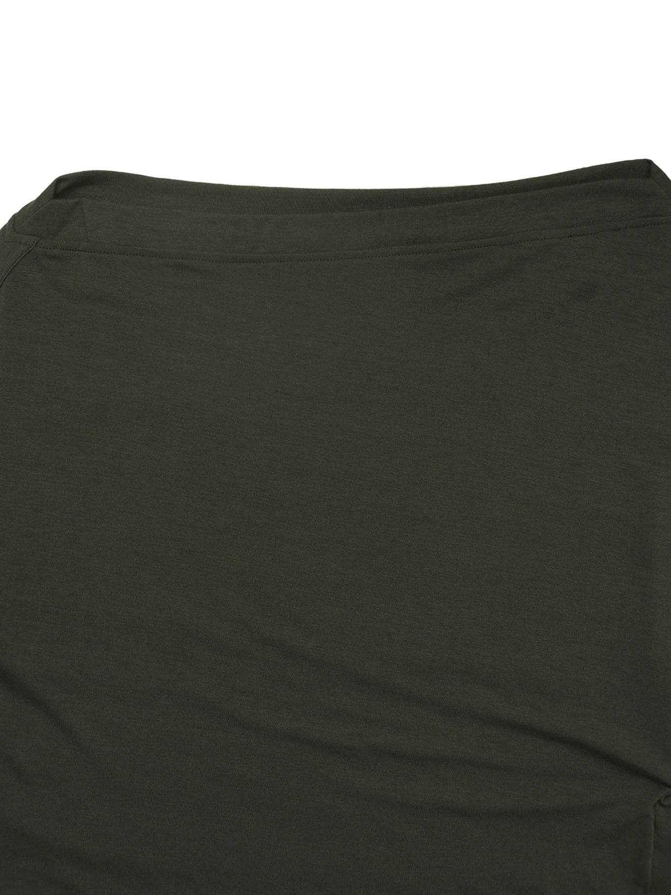 Single Shoulder Long Sleeve T-Shirt Trendsi de4ee3d532884dedb5314dae3802e262-Max-Origin