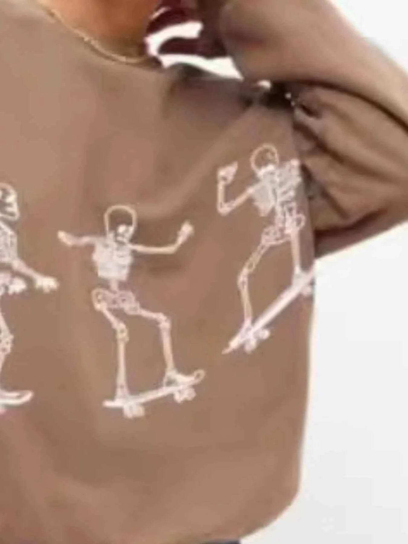 Skeleton Graphic Oversized Sweatshirt Trendsi deb76c59-421a-476f-8470-df91249b6d21-Max-Origin