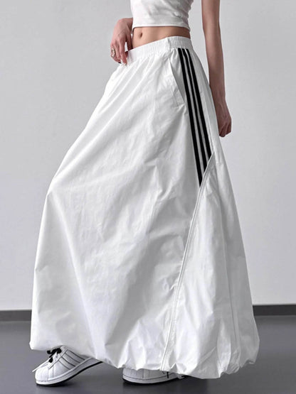 Striped Elastic Waist Maxi Skirt Trendsi deca1318-ce8b-4317-98cd-43f5cf64e67c-Max-Origin
