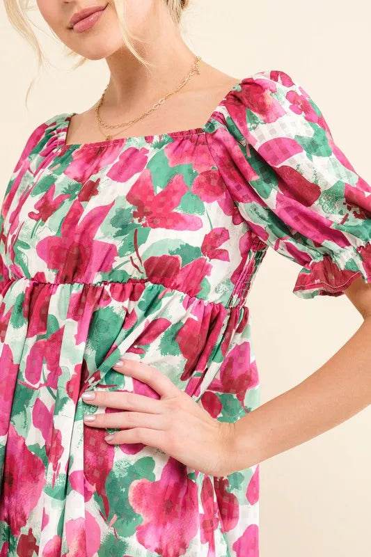 And The Why Smocked Floral Ruffle Short Sleeve Mini Dress Trendsi dee3d74e204140eb82b1d99121bf5ea7-Max-Origin