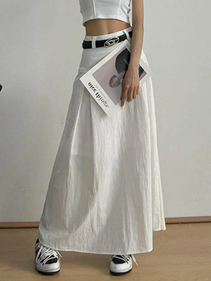 High Waist A-Line Maxi Skirt Trendsi dee983c2-3fcb-4963-a818-cb2defd4a732-Max-Origin
