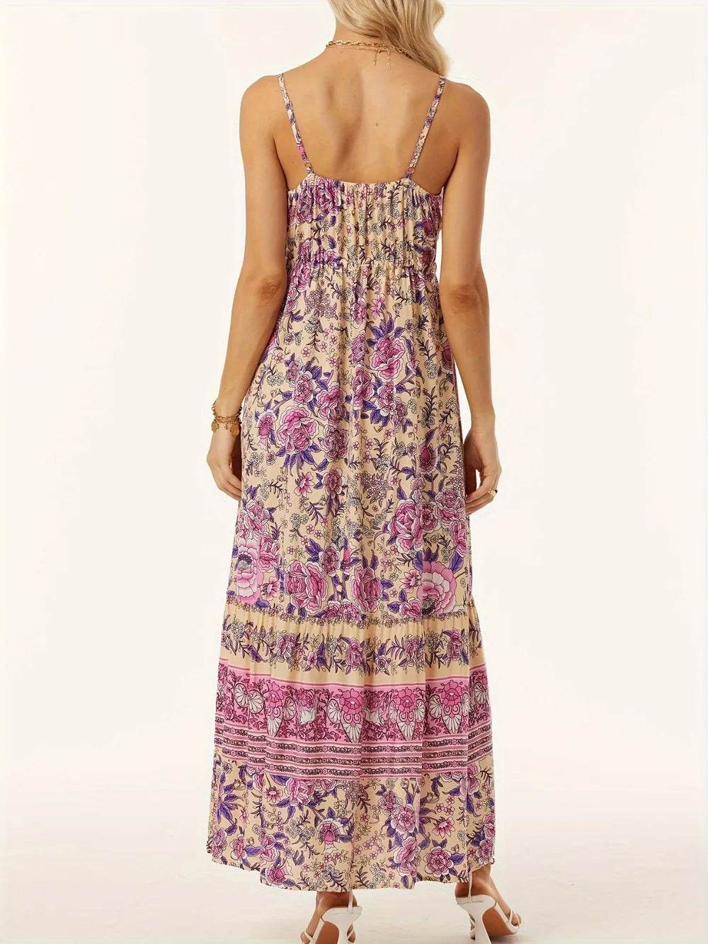Printed Scoop Neck Midi Cami Dress Trendsi df005f3e-babc-470d-900d-6f359b71145a-Max