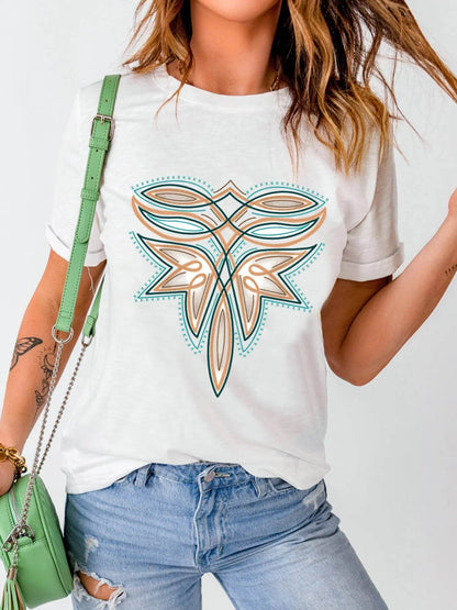 Graphic Round Neck Short Sleeve T-Shirt Trendsi dfdcd469d96b4b2e856c2df1c78995cd-Max-Origin