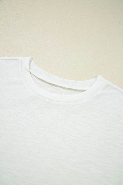 Lace Patchwork Cap Sleeve Round Neck T Shirt Trendsi e0a9bc70-3bd1-4164-b535-38d3f43a9c03-Max-Origin