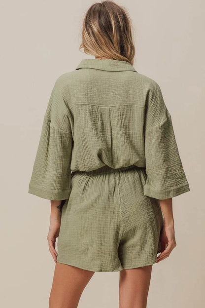 BiBi Crinkle Gauze Shirt and Short Set Trendsi e0e61bfbb4474257ac45d437a4a606a6-Max-Origin