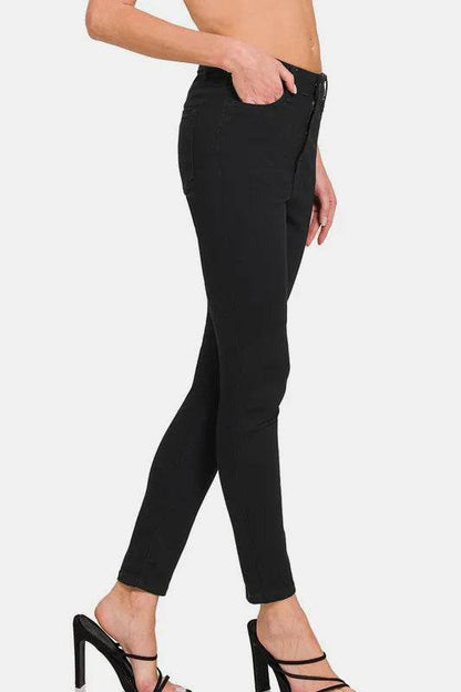 Zenana High Rise Skinny Jeans with Pockets Trendsi e0e940b8-0b8b-44a3-8c1f-48d8ec5db190-Max
