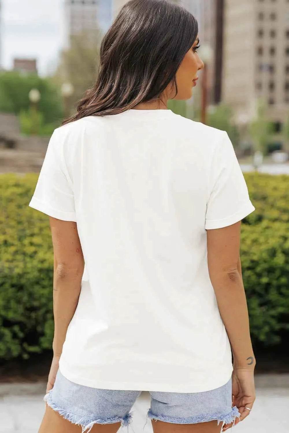 Pumpkin Round Neck Short Sleeve T-Shirt Trendsi e1a37f26-16bb-4dad-97b4-1efcc3e40b53-Max