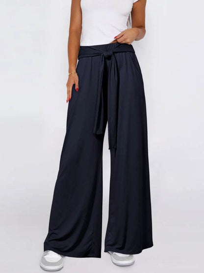 Tied Wide Leg Pants with Pockets Navy Trendsi e1c86395-6738-43b9-bb22-ffe052fd184c-Max