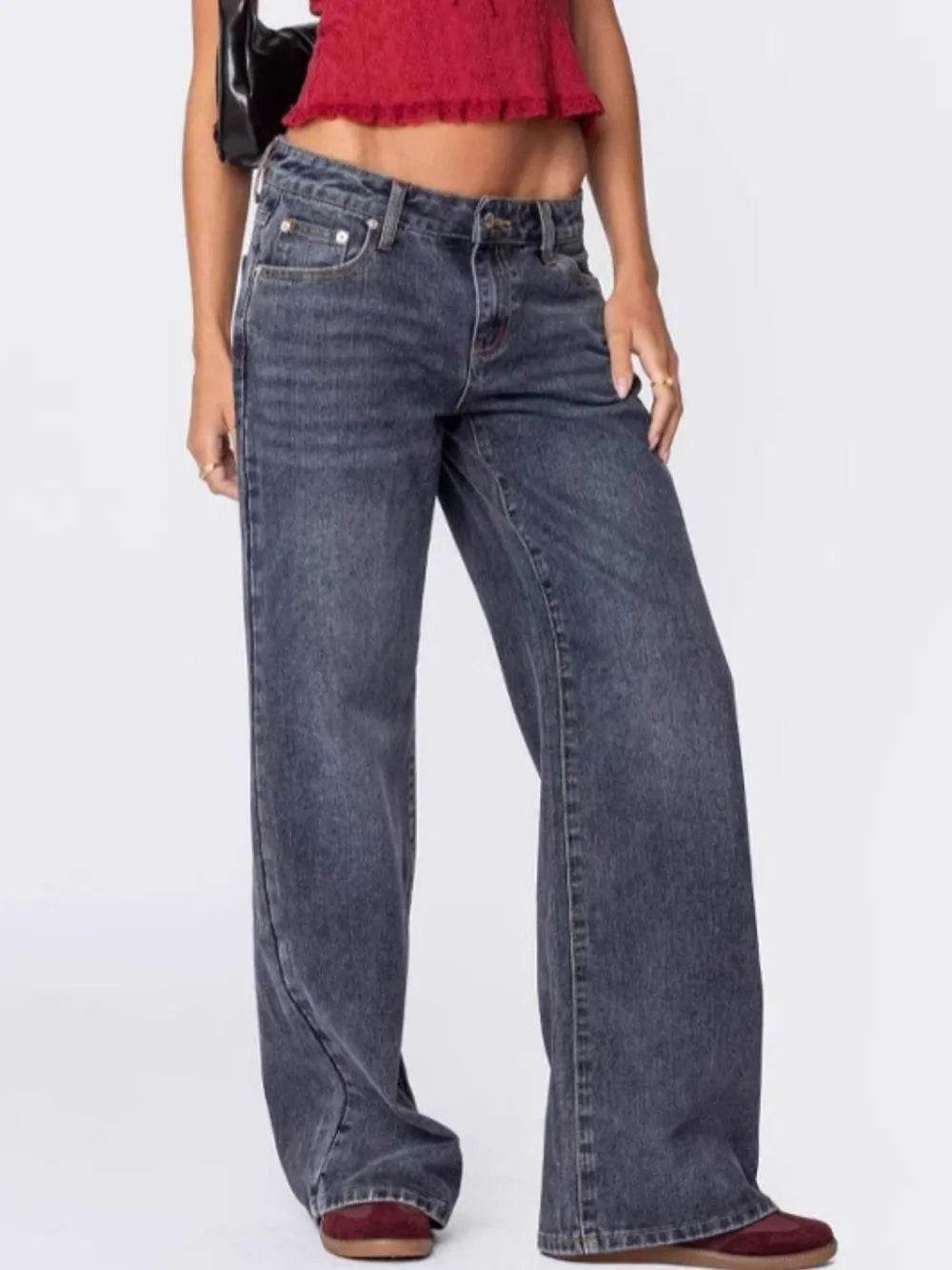 Wide Leg Jeans with Pockets Trendsi e211c4c1-77db-4093-88f1-80b97963769b-Max