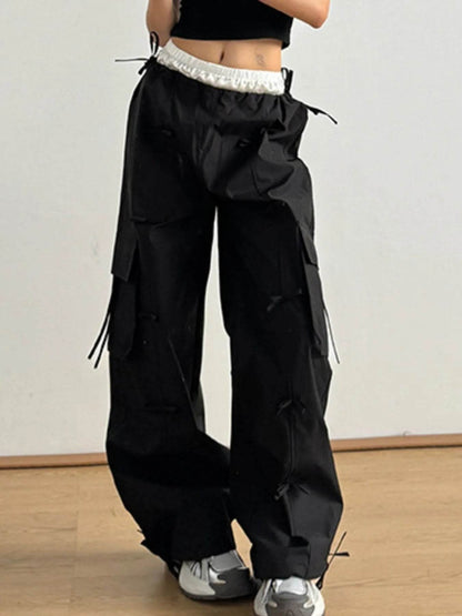 Cargo Wide Leg Pants with Bow Tie Details Trendsi e24b439d-7f44-4b1d-803b-3d3d52063bcb-Max-Origin
