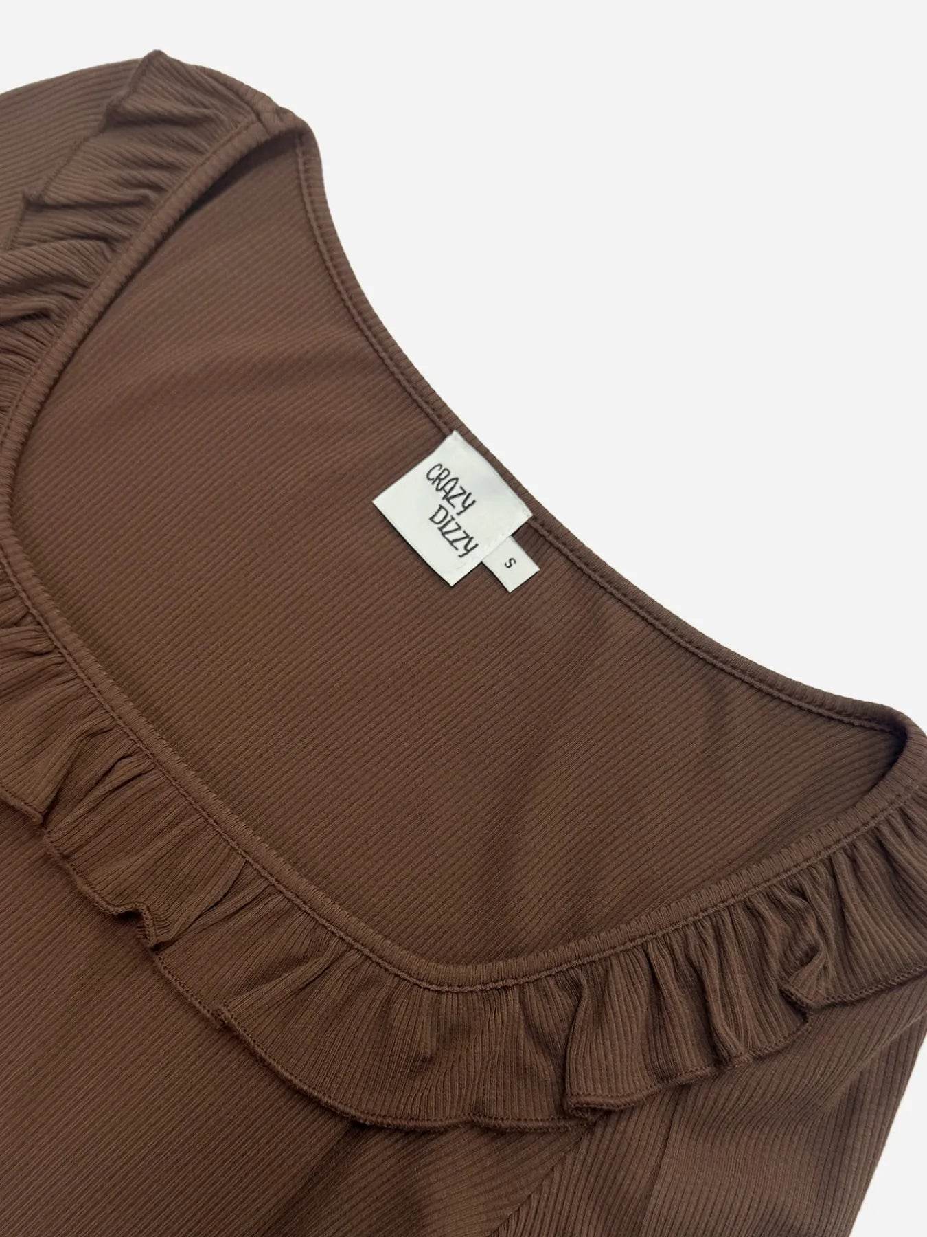 Ruffled Square Neck Long Sleeve Top Trendsi e25a959e-4695-405a-b733-a2804523987d-Max-Origin