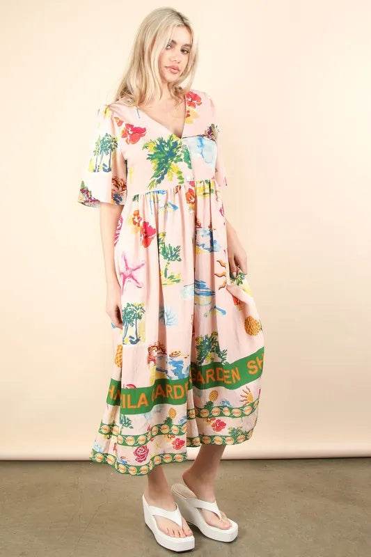 VERY J Button Down Printed Midi Dress Trendsi e37f43c6a10f42fe945068cd8c047ffe-Max-Origin