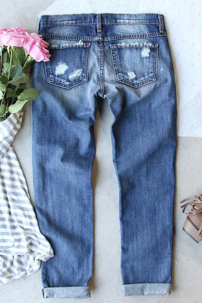 Distressed Sequin Pumpkin Jeans Trendsi e3e05f78-8878-41bb-af64-77ff7f7dda54-Max